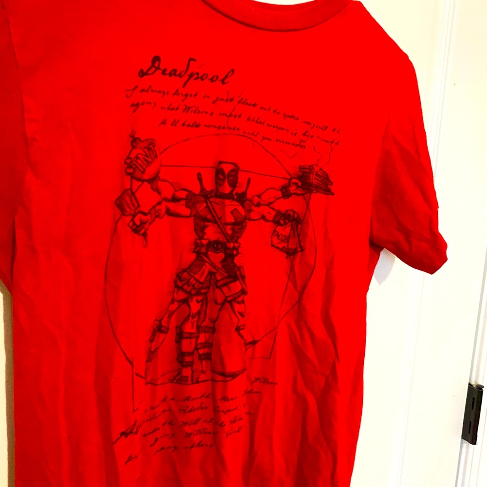 Deadpool Vitruvian Man inspired Shirt